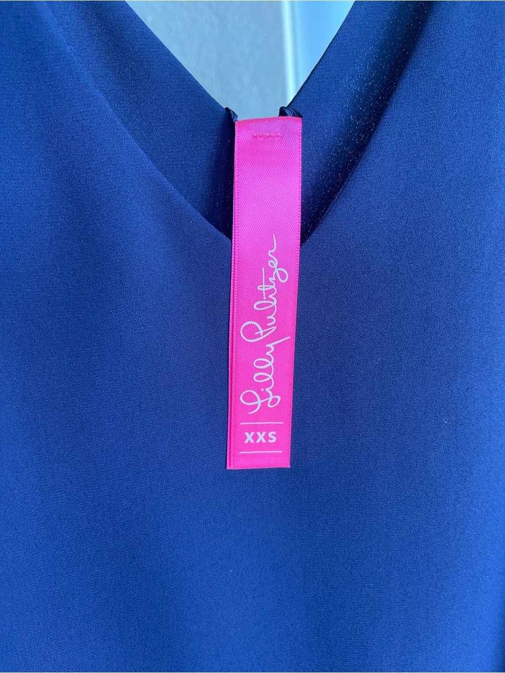 Lilly Pulitzer Florin Reversible Tank True Navy Size XXS - Picture 8 of 15